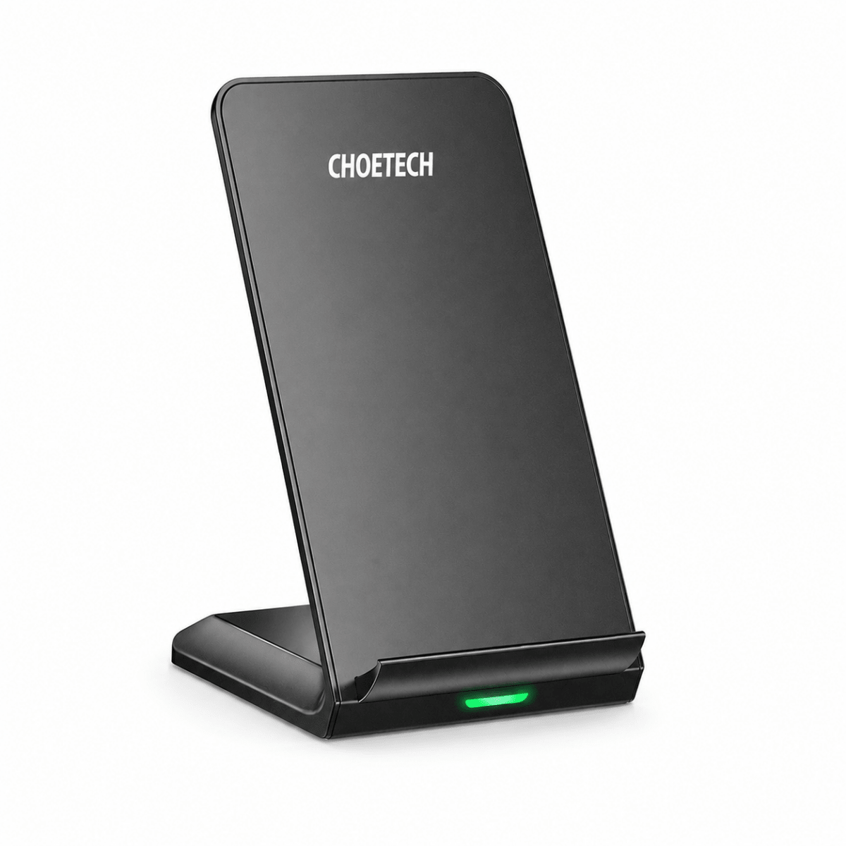 CHOETECH Wireless Charger Qi-Certified 10W Fast Charging Stand (with AC Adapter)