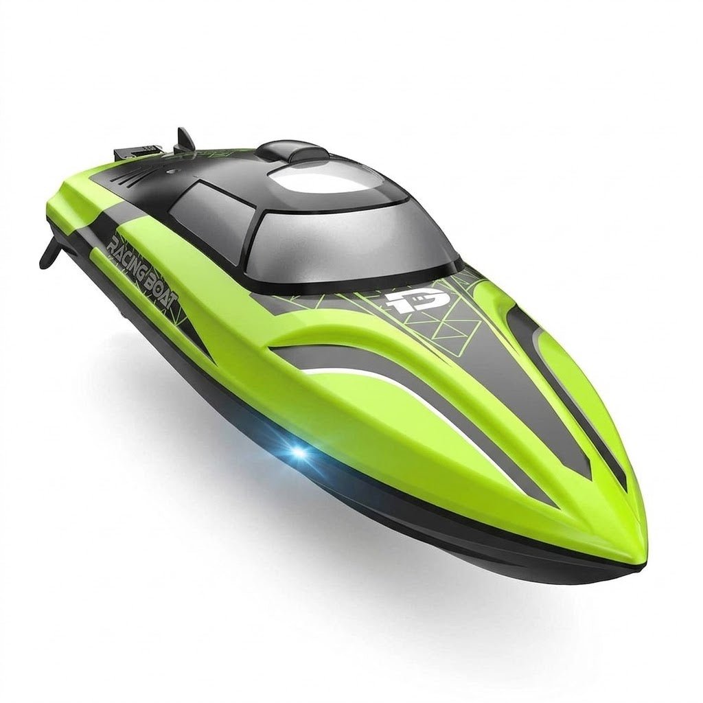 DEERC 2008 RC Boat Remote Control Boats for Pools and Lakes 20+mph 2.4GHz Racing