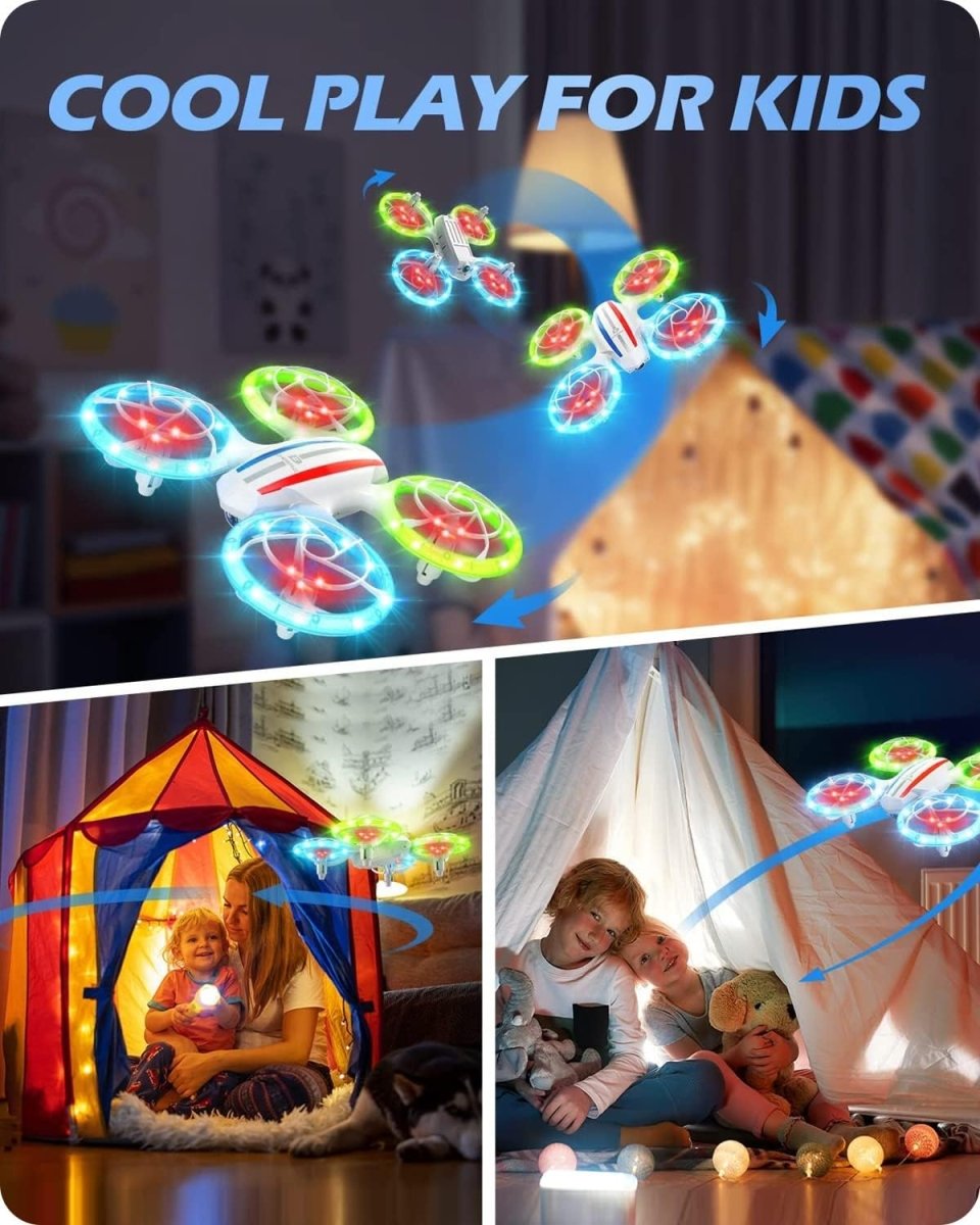 DEERC D23 Mini Drone 720P HD FPV Camera RC Quadcopter Toy for Kids Beginners