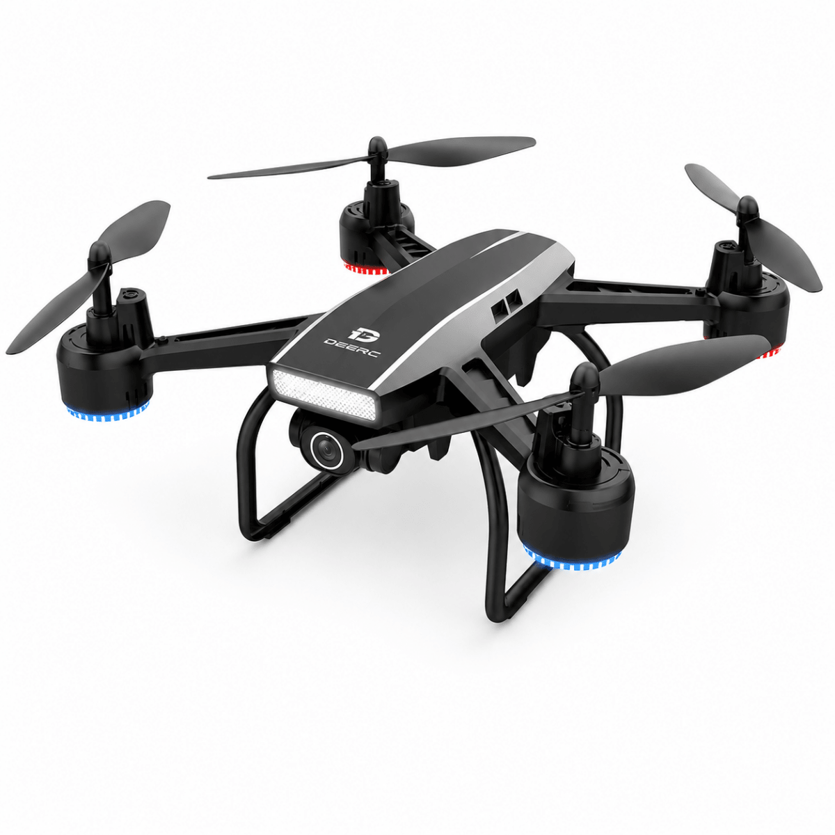 DEERC D50 Drone 2K UHD Camera FPV Live Video 120 FOV 2 Batteries and Backpack