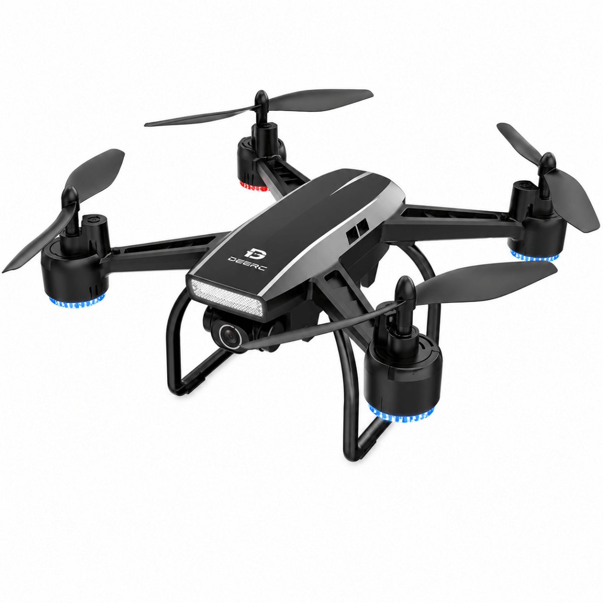DEERC D50 Drone for Adults with 2K UHD Camera FPV Live Video 120 FOV 2 Batteries