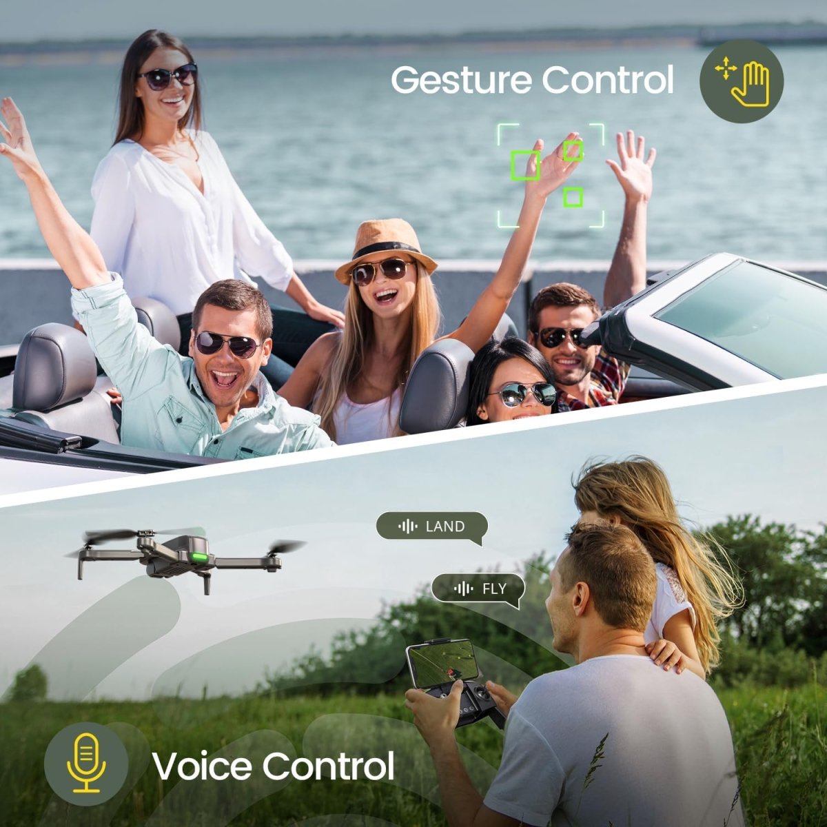 Holy Stone HS280 Foldable FPV Drone with 1080P HD WiFi Camera RC Quadcopter