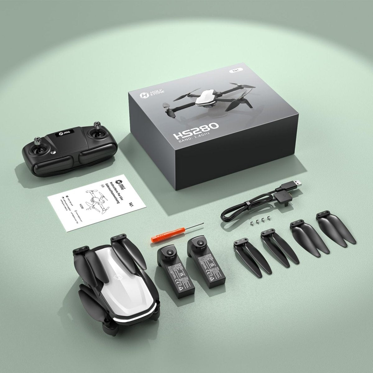 Holy Stone HS280 Foldable FPV Drone with 1080P HD WiFi Camera RC Quadcopter