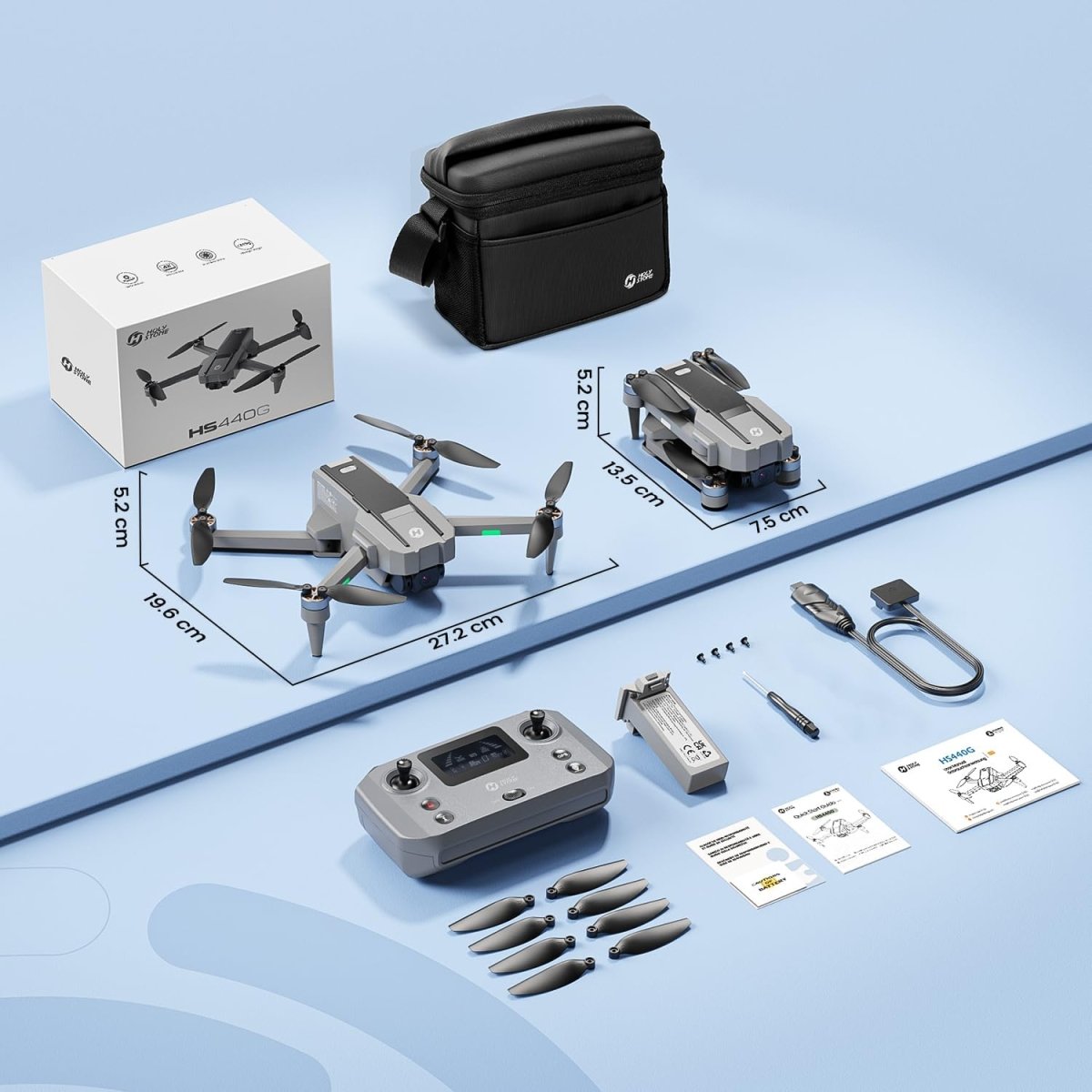 Holy Stone HS440G Foldable Drone with 4K Camera FPV RC Quadcopter Under 250g