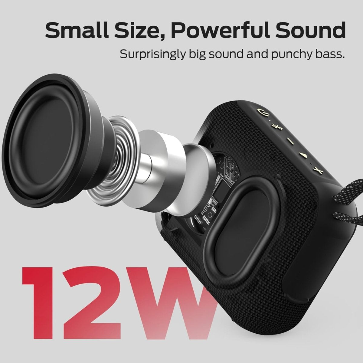 Monster Cube 1 Bluetooth Speaker IPX7 Waterproof Wireless Speakers Stereo Sound