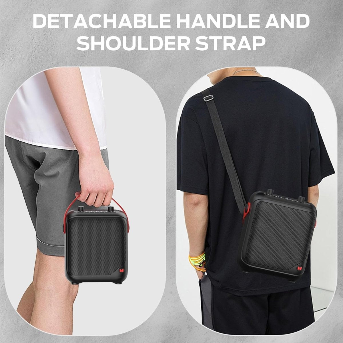 Monster MFS 1 Portable Bluetooth Speakers Wireless Outdoor Speaker Stereo Sound