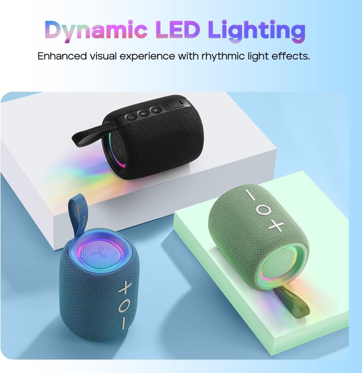 Tribit StormBox Mini+ Portable Bluetooth Speaker Wireless Speaker Surround Sound