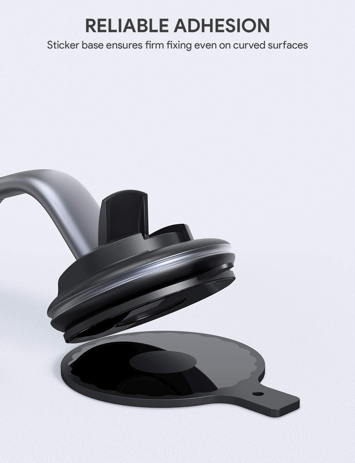 AUKEY Car Phone Mount 360 Degree Rotation Dashboard Magnetic Holder Smartphone