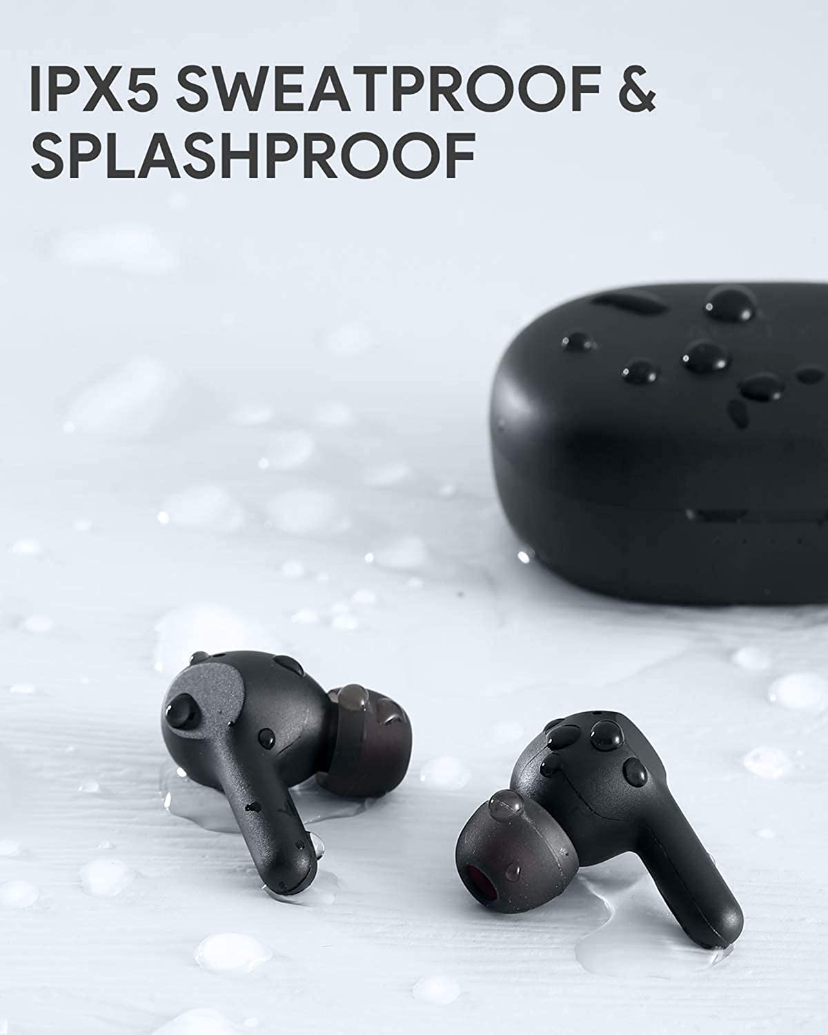 AUKEY EP-T25 True Wireless Earbuds Charging Case Bluetooth 5 Earphone Headphone