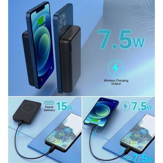 CHOETECH B651 10000mAh Magnetic Wireless Charge Power Bank Portable Charger
