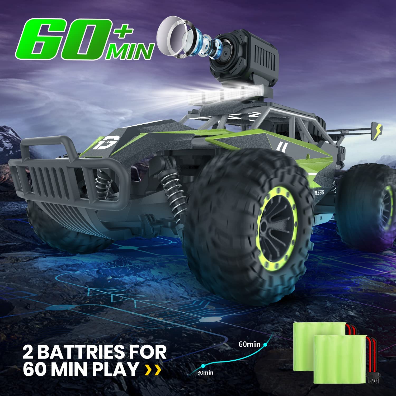 DEERC DE65 Remote Control Car