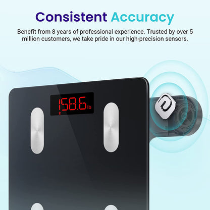 Etekcity Body Weight Bathroom Digital Weight Scale Smart Bluetooth Fitness App