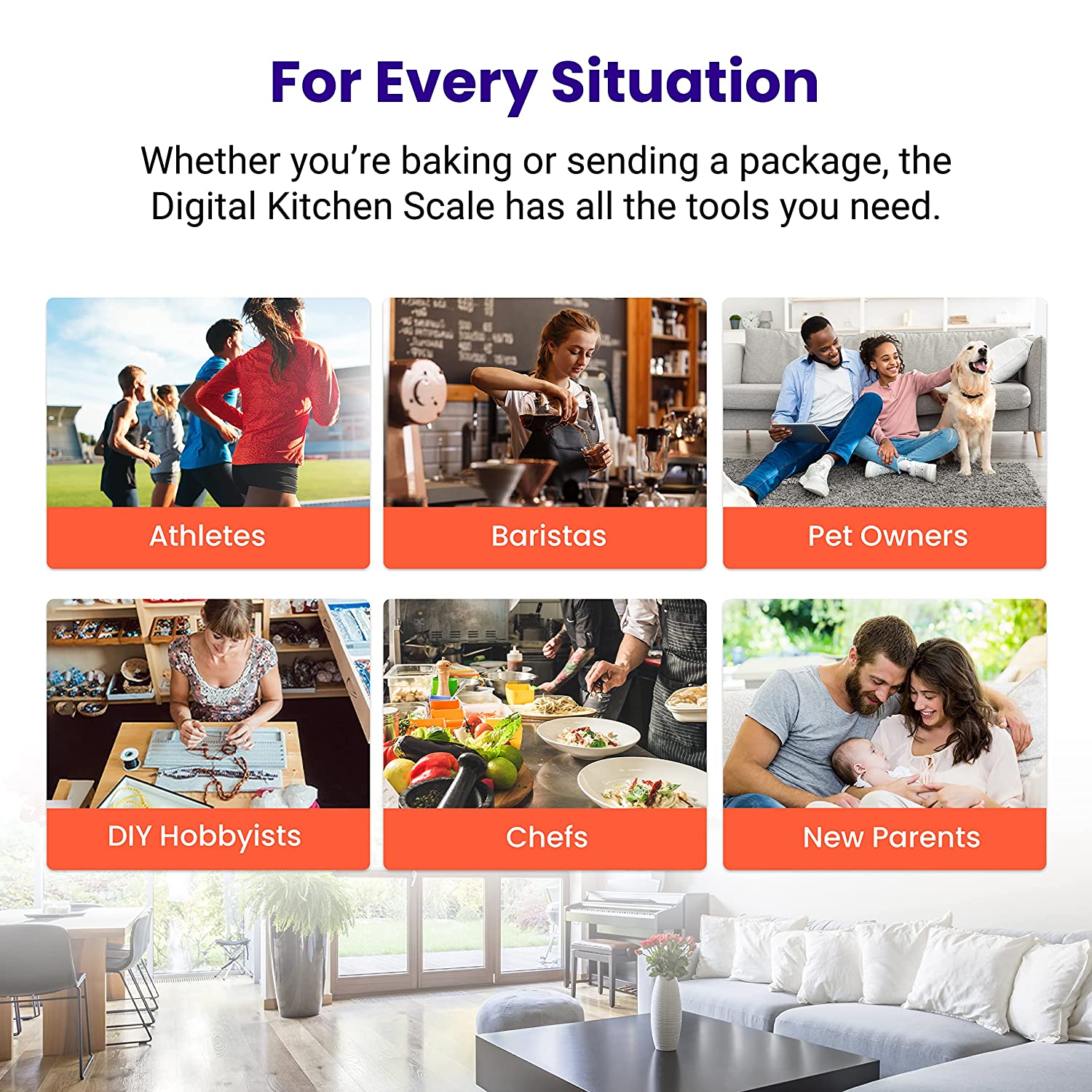 Etekcity Digital Food Kitchen Scale with Bowl Dieting Baking Cooking Meal Prep