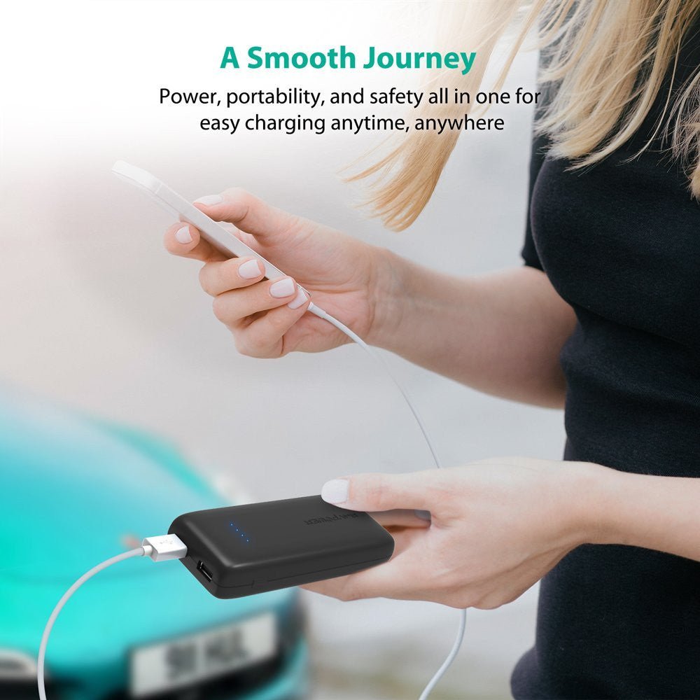 RAVpower 12000mAh 3.4A 2 USB Port Power Bank