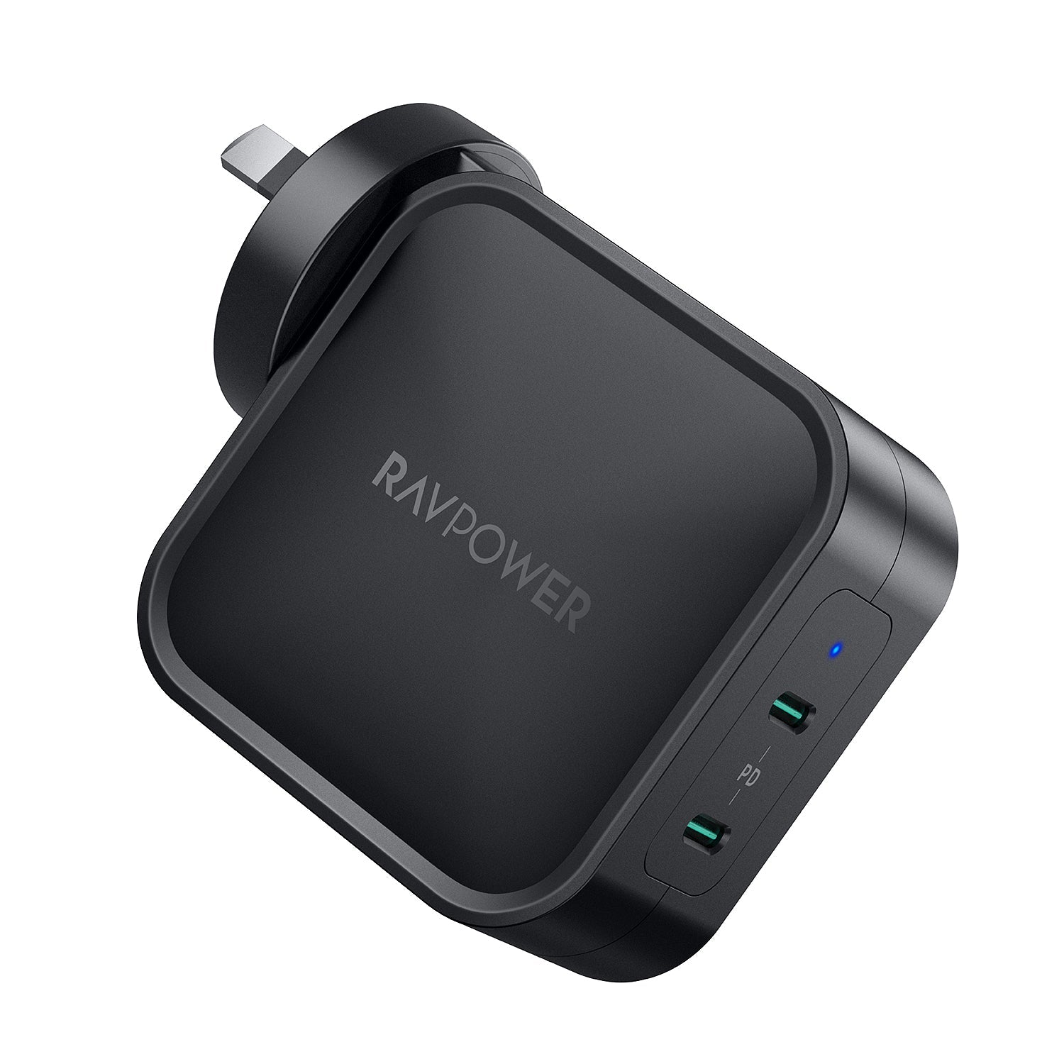 RAVPower 90W/87W/65W/60W/45W 2 USB C PD 3.0 Ports GaN Wall Charger Power Adapter