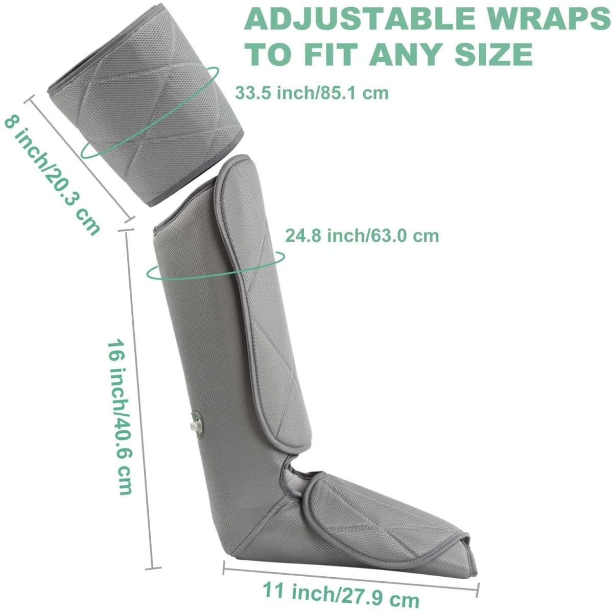 RENPHO Leg Massager for Relaxation Calf Feet Thigh Massage Sequential Wraps