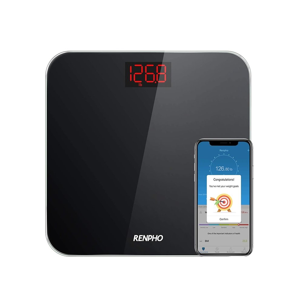 RENPHO Bathroom Scale Digital Weight BMI Smart Weighing Body LED Bluetooth App
