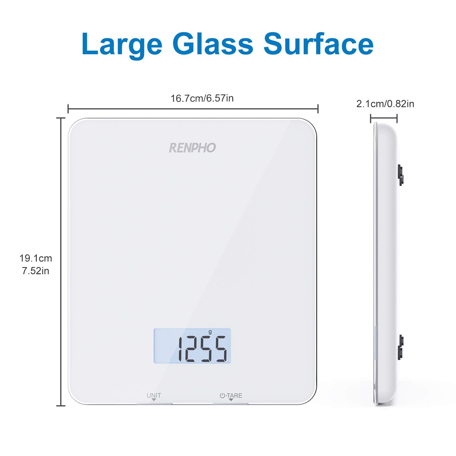 RENPHO Digital Food Scale Kitchen Scale Cooking Nutritional Calculator with App