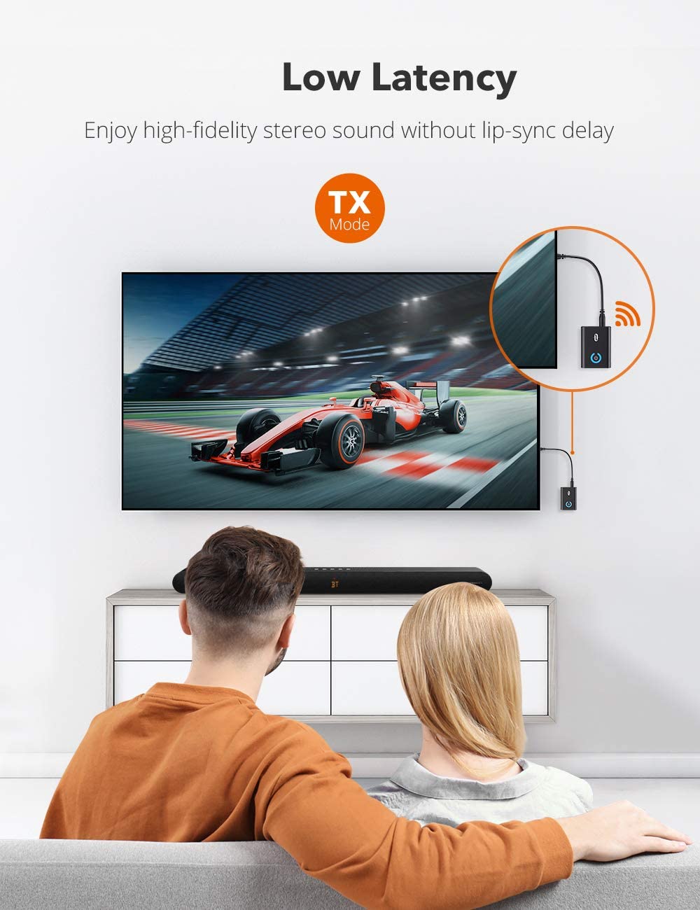 taotronics bluetooth 5.0 transmitter and receiver
