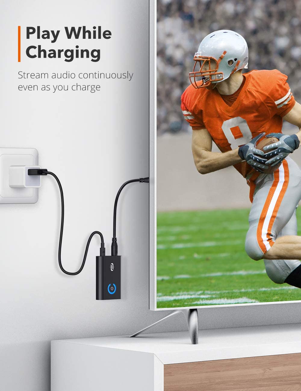 taotronics bluetooth 5.0 transmitter and receiver