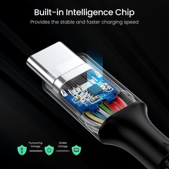 UGREEN USB C to USB C Cable Type C 100W PD Power Delivery Fast Charge 6ft 2M