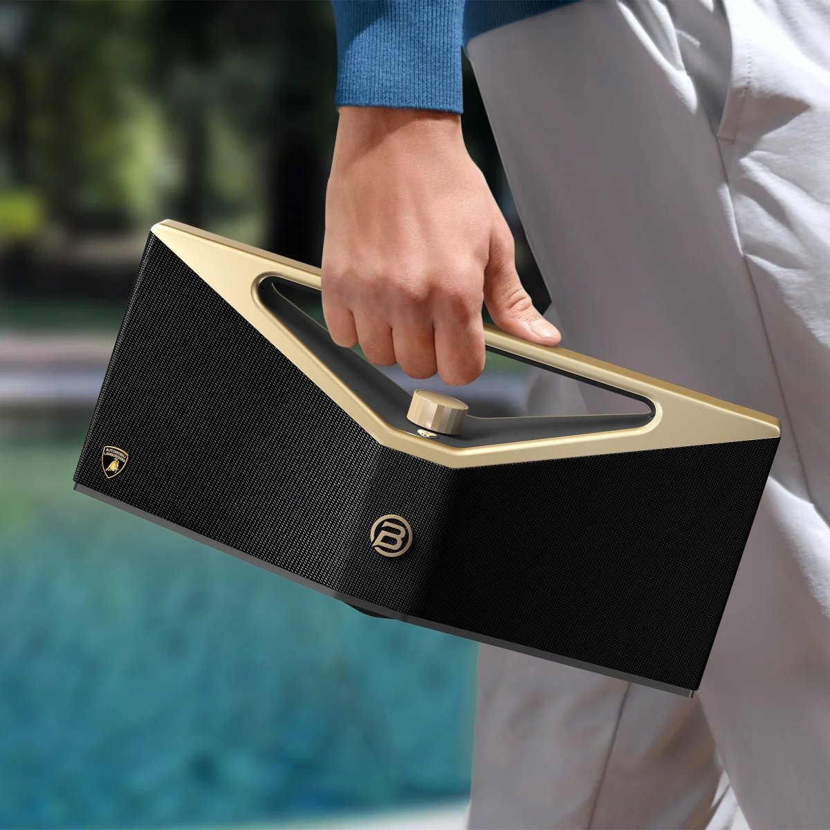 BUGANi Brief Pro Lamborghini Edition Bluetooth Speaker 160W Hi-Res Audio