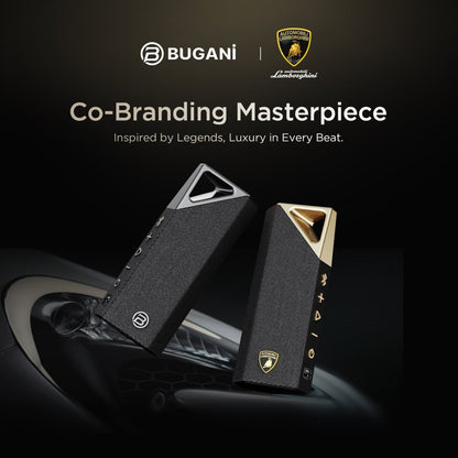 BUGANi Brief Ultra Lamborghini Edition Bluetooth Speaker Portable Hi-Res Audio