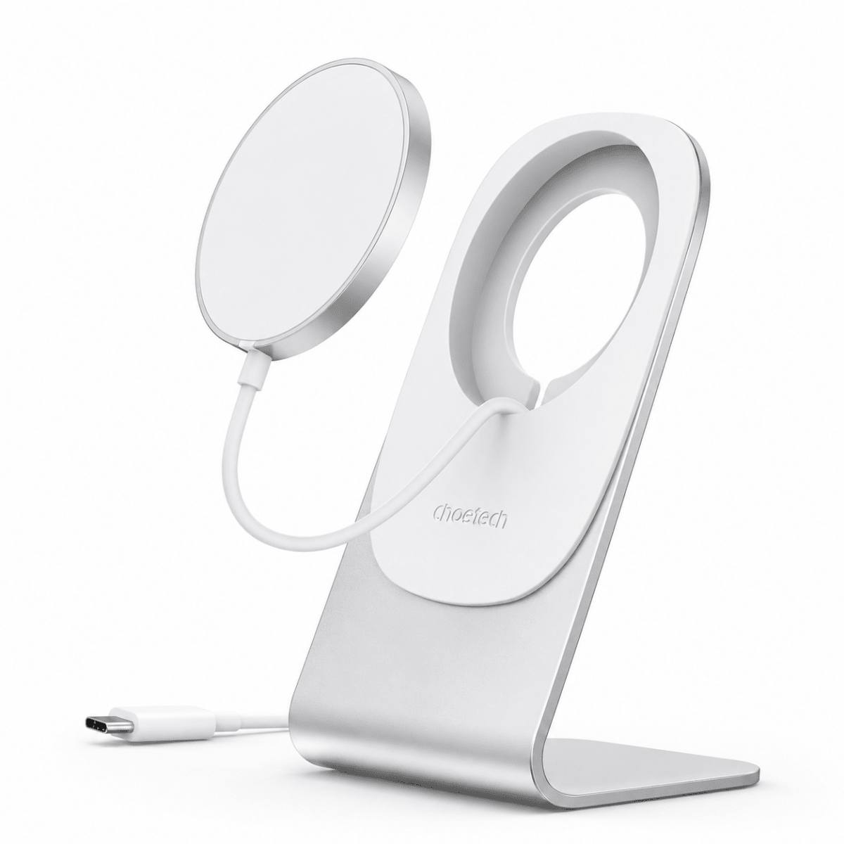 CHOETECH Magnetic Wireless Charger for iPhone with Charging Stand Holder