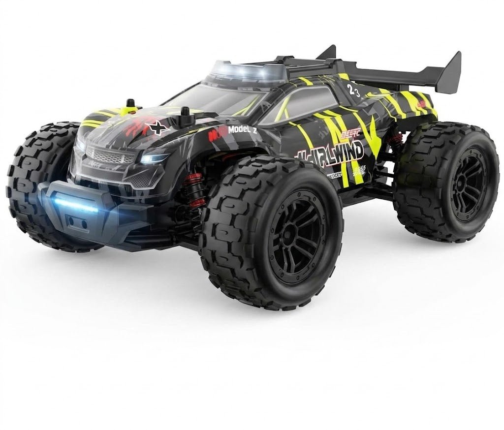 DEERC 1:14 Fast Brushless RC Car 4x4 Offroad Monster Truck Remote Control Truck