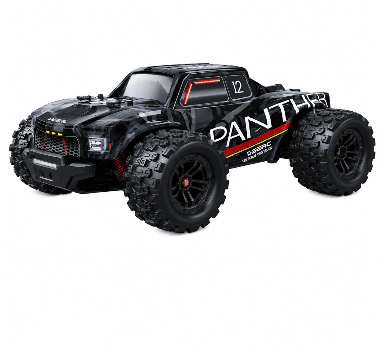 DEERC Brushless Fast Extreme RC Car 1:14 Scale 4WD Remote Control Monster Truck