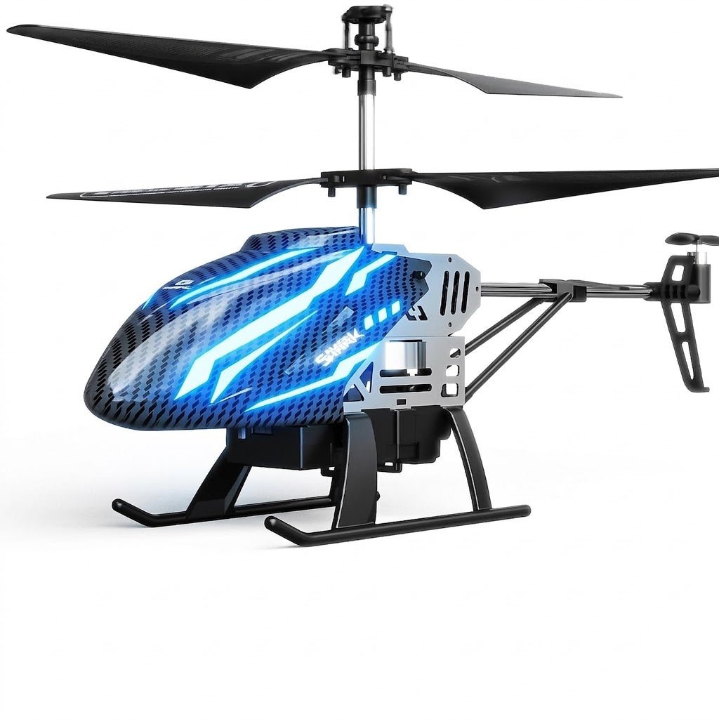 DEERC DE23 Remote Control Helicopter 2.4GHz RC Flying Aircraft Toy 2 Batteries