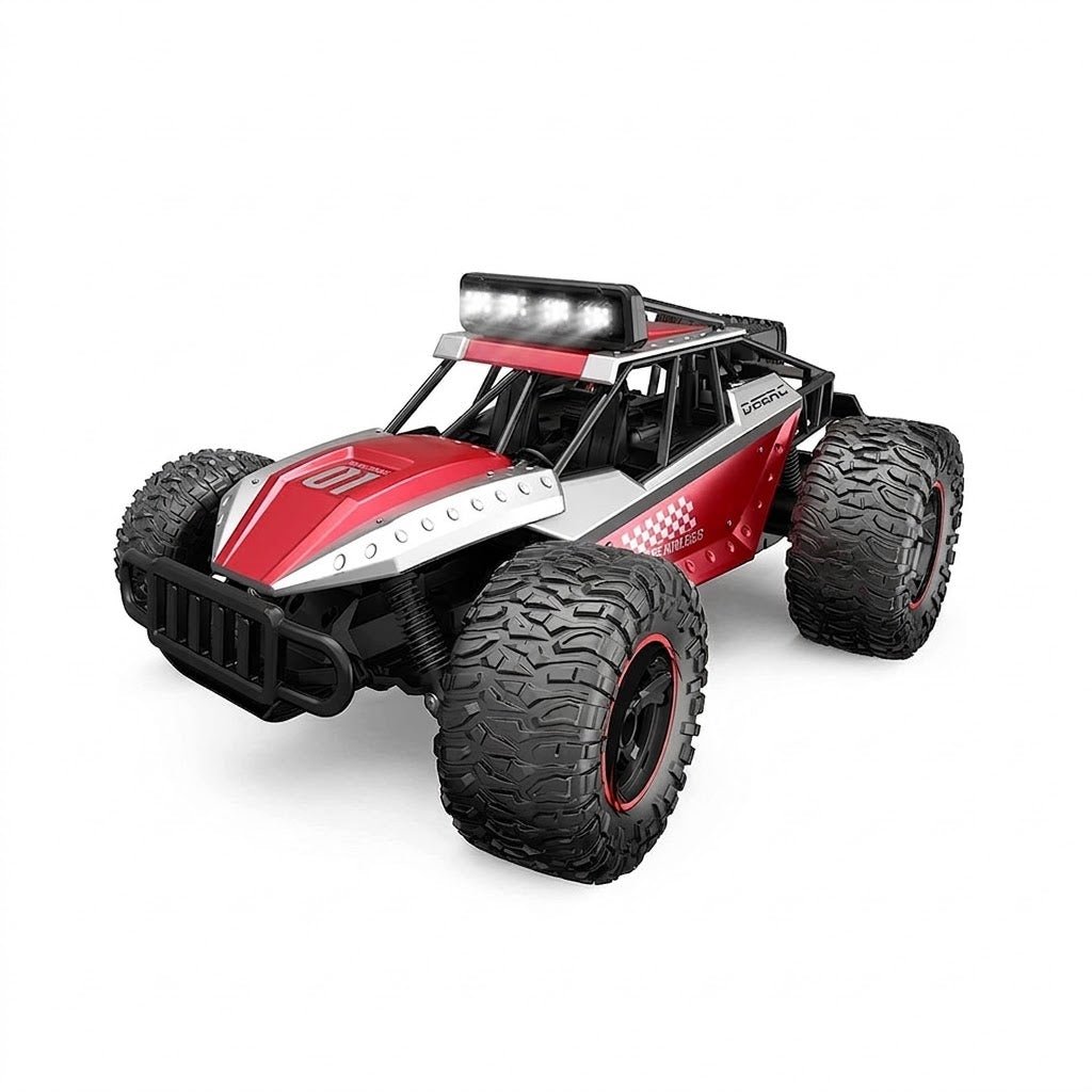 DEERC DE43 RC Car Remote Control 1:14 Scale 2.4Ghz 2WD Monster Truck 2 Batteries