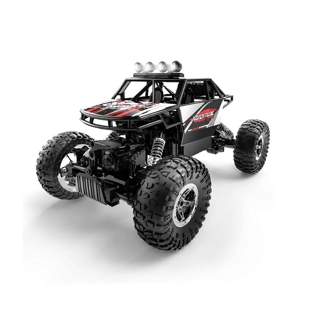 DEERC DE45 RC Car Remote Control 1:16 Scale 4WD Off Road Monster Truck 2 Battery
