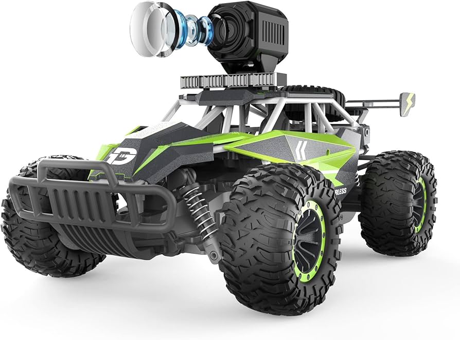 DEERC DE65 RC Car Remote Control 1:16 Scale 4WD Off Road 1080P HD FPV Camera