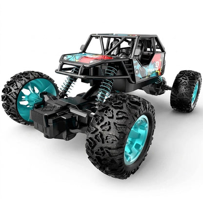 DEERC DE70 Remote Control Car 1:22 Scale 2.4G RC Monster Truck W/ Metal Shell