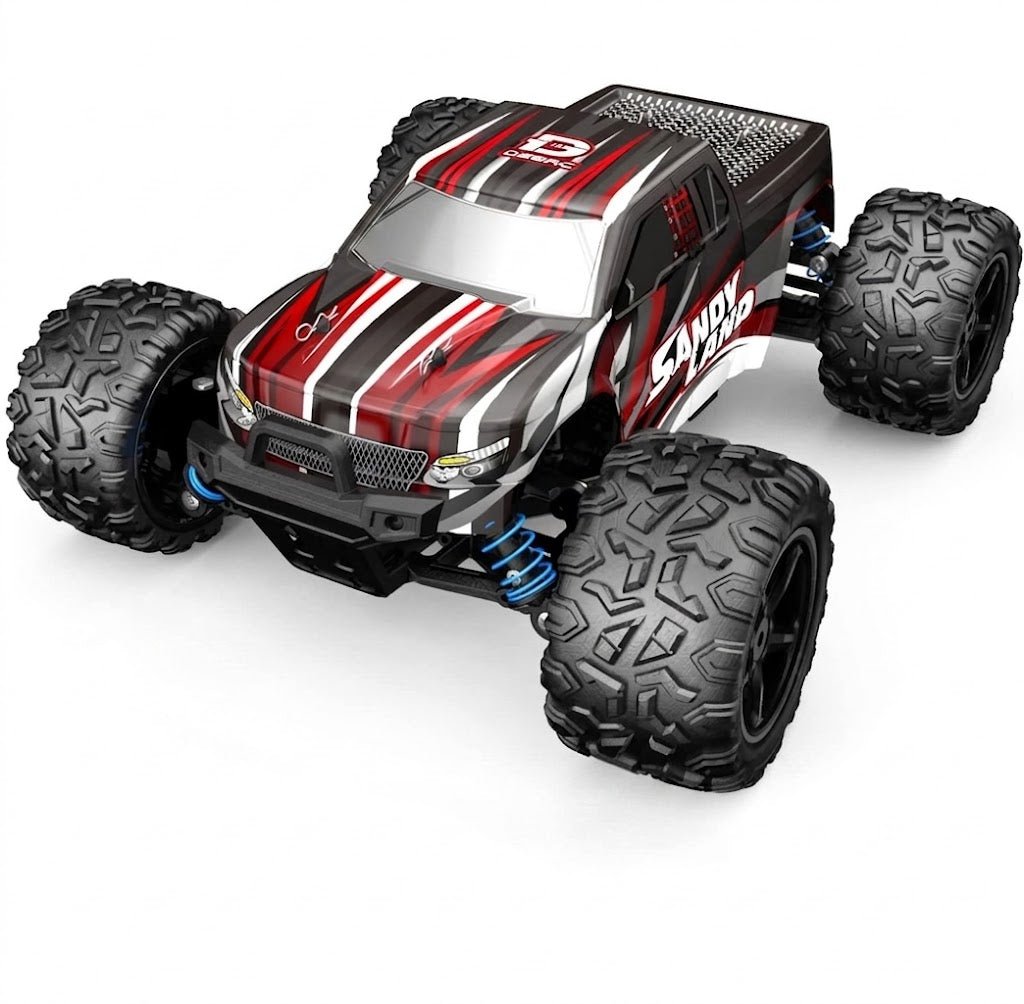 DEERC RC Car High Speed Remote Control Car 1:18 Scale 4WD Off Road Monster Truck