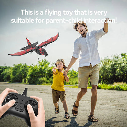 DEERC RC Dragon Plane Remote Control Airplane Toy 2CH 6-axis Foam Aircraft