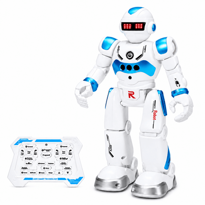 DEERC Robot Toys for Kids Boys Smart Programmable Remote Control Robots Toy Gift