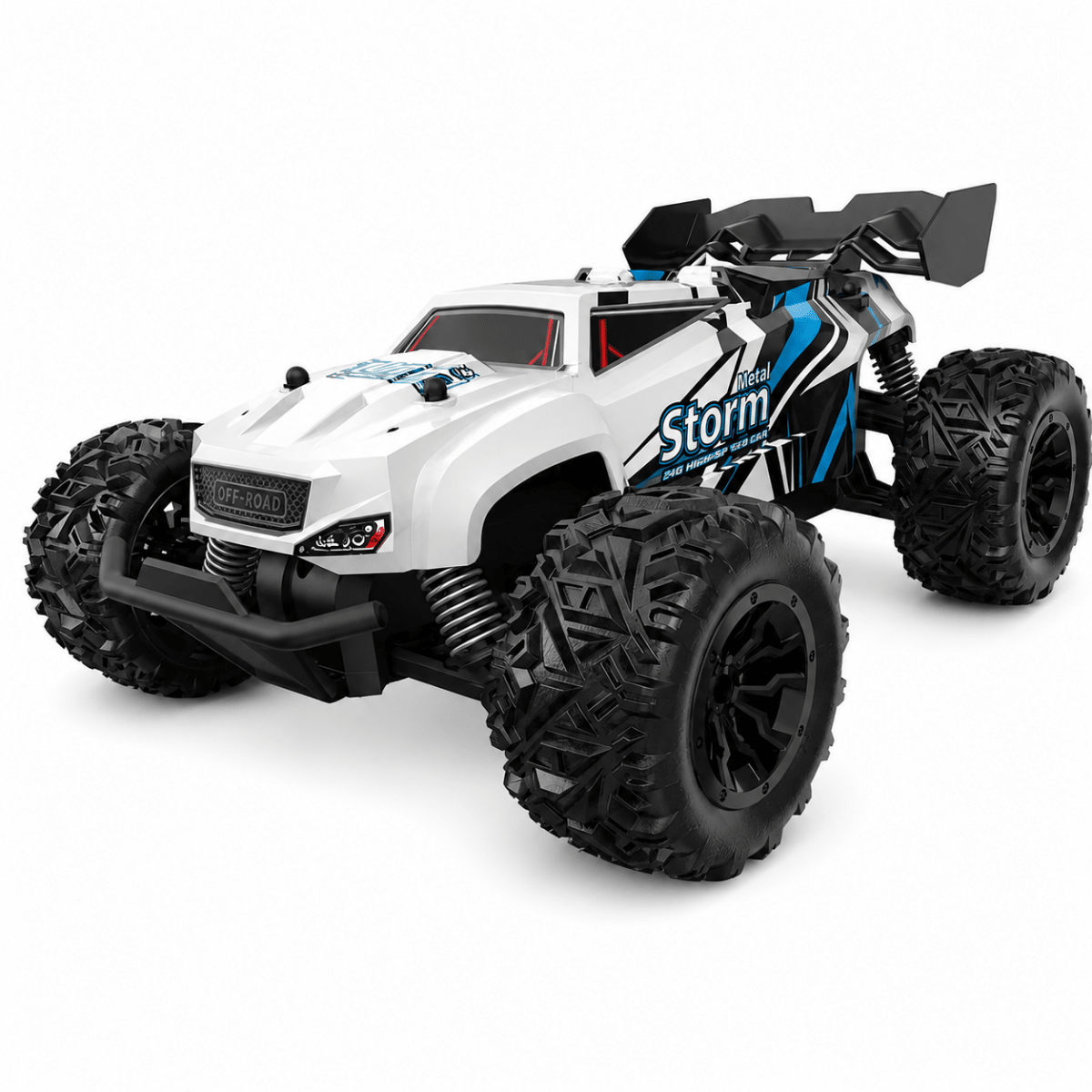 DEERC S767 Remote Control Car 1:20 Scale 2.4G RC Monster Truck W/ 2 Batteries