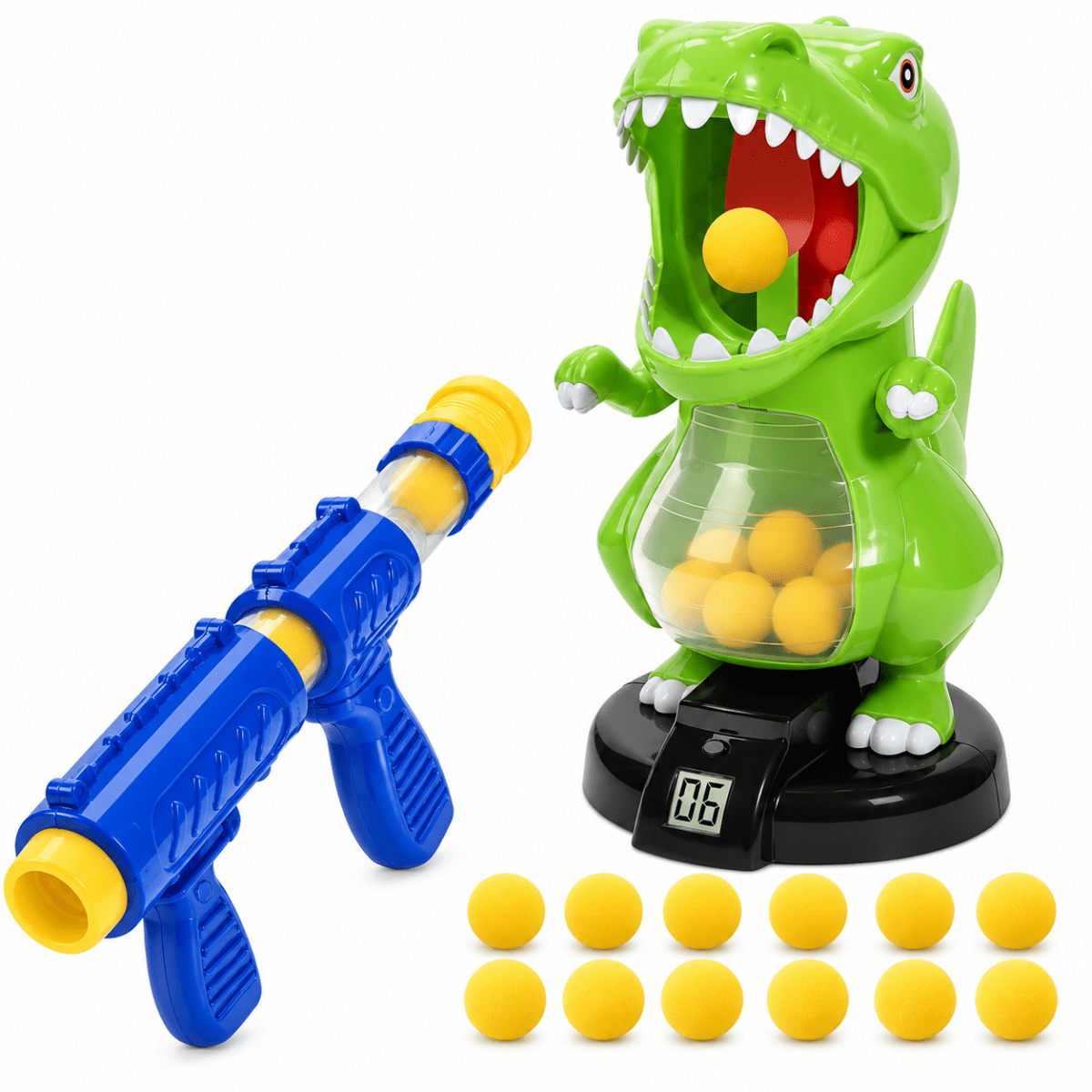 Eagle Stone Dinosaur Shooting Toys for Kids Target Shooting Games Air Pump Gun
