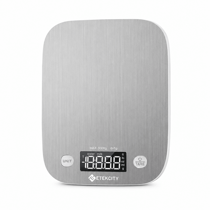 Etekcity Digital Food Kitchen Scale Baking Cooking Meal Prep Stainless Steel