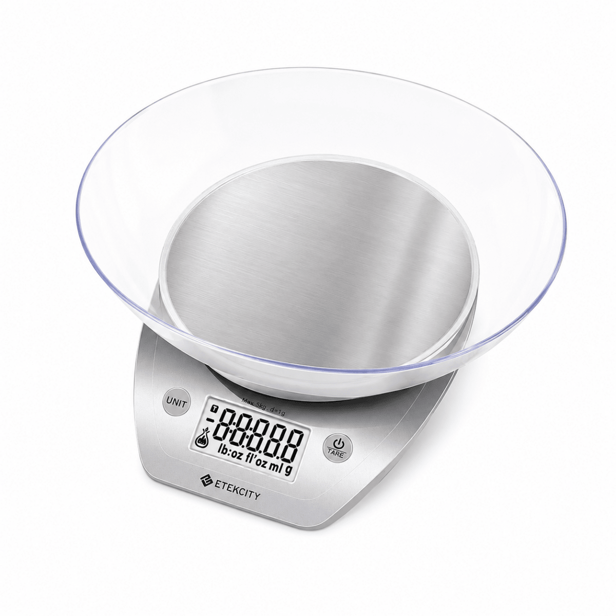 Etekcity Digital Food Kitchen Scale with Bowl Dieting Baking Cooking Meal Prep