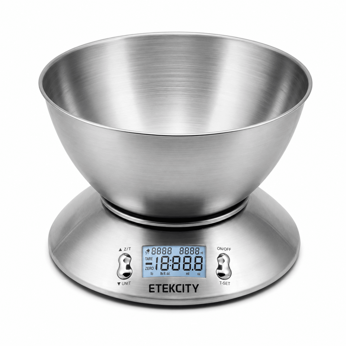 Etekcity Digital Food Kitchen Scale with Bowl Timer Temperature Sensor Cooking