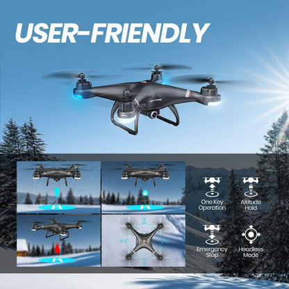 Holy Stone HS110G GPS Drone 1080P HD Camera FPV Live Video Quadcopter