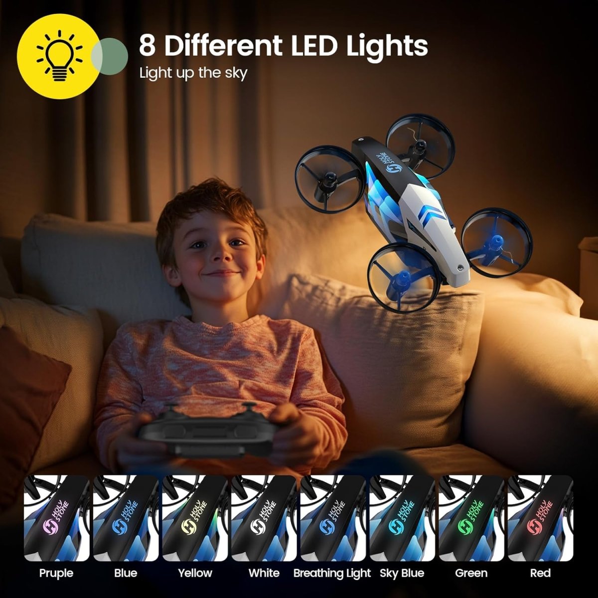 Holy Stone HS210T Mini Drone for Kids Small Indoor RC Quadcopter Helicopter