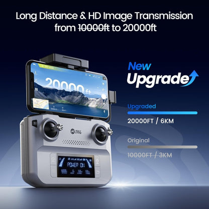 Holy Stone HS360E Foldable GPS EIS Drone with 4K Camera FPV RC Quadcopter