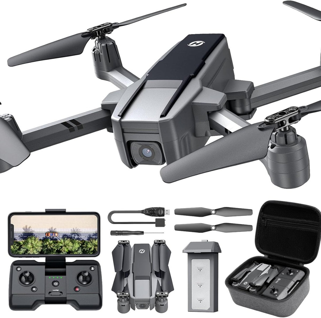 Holy Stone HS440D Foldable FPV Drone with 4K UHD Camera RC Quadcopter w/ Case