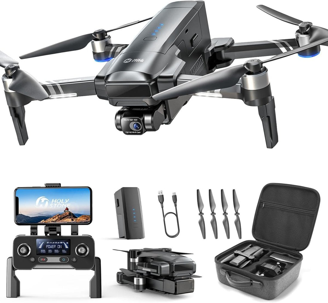 Holy Stone HS600 2-Axis Gimbal Drones with 4K EIS Camera GPS Drone