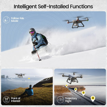 Holy Stone HS700E EIS Drone with 4K UHD Camera GPS RC Quadcopter 5GHz FPV Live