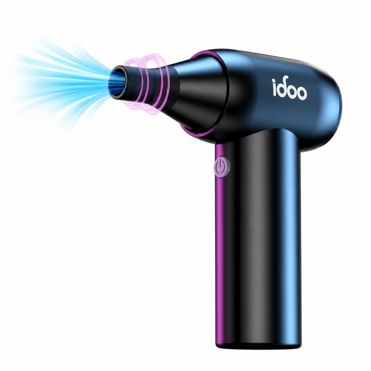 iDOO Compressed Air Duster Portable Vacuum Cordless Electric Canned Duster